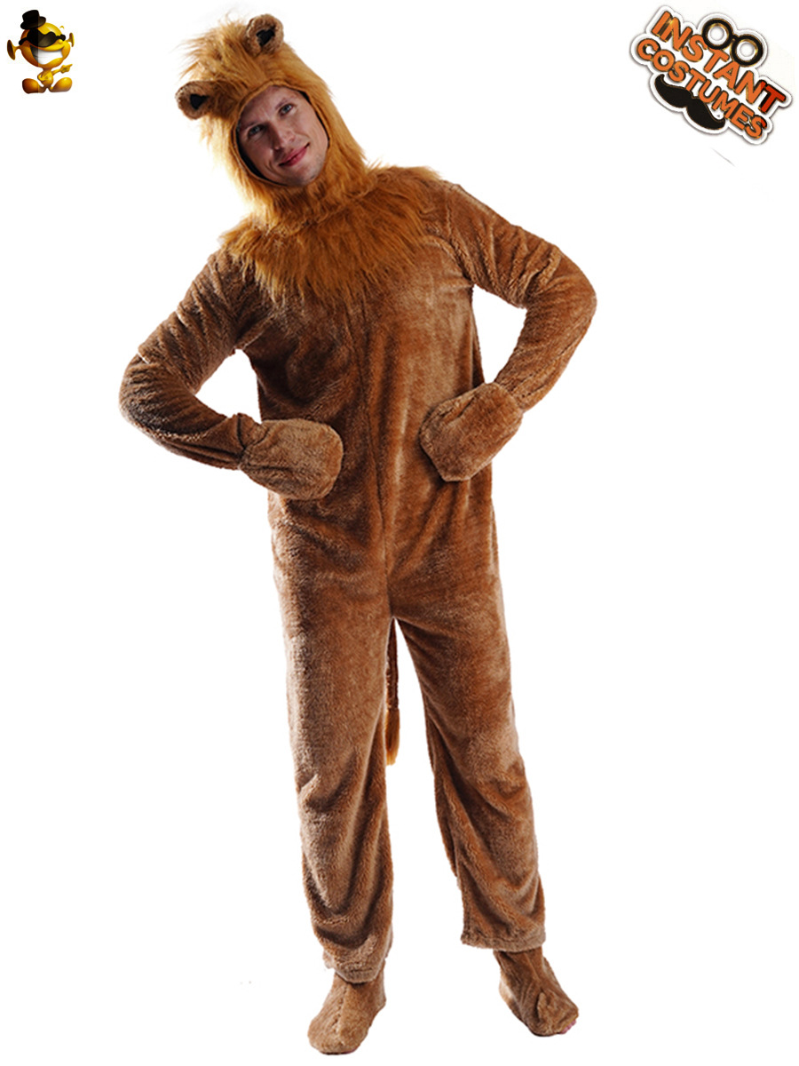 Productos de Halloween transfronterizos Mono De León de pelo largo para hombres disfraz de animales juegos de rol cos