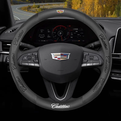 Suitable for Cadillac Ct5 Steering wheel cover - style-2-high-quality-nappa-leather-other