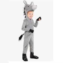 动物马仔cos服装节日表演服连体衣人偶角色扮演万圣节儿童演出服