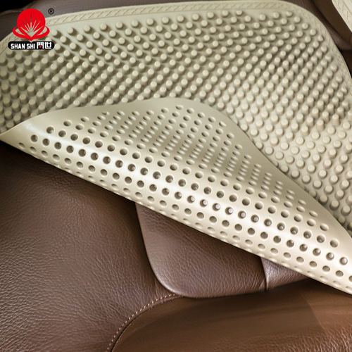 Car silicone seat cushion summer cool pad car seat cushion truck single piece ventilation cool pad home office butt pad