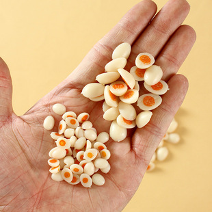Simulated DIY Eggs Miniature Food Toy Eggs Boiled Eggs Half Eggs Japanese Cuisine Model Food Props