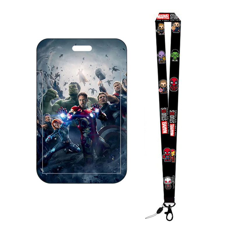 Creativo serie Marvel tarjeta Tarjeta de dibujos animados tarjeta del campus estudiante acceso control Metro Bus tarjeta titular puede ser ordenado