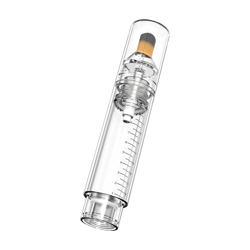 Aplicador de medicina del cuero cabelludo cabeza aplicador de guía líquida crecimiento del cabello líquido pelo de caballo textura masajeador cuidado de la salud peine líquido