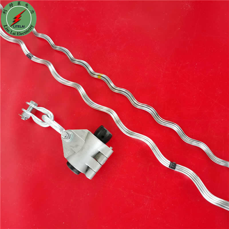 ADSS光缆单联悬垂串 悬垂线夹 光缆悬垂金具 光缆直线金具山东