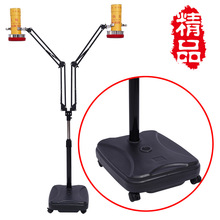 明火艾灸架双头升降支架家用艾灸仪带轮移动艾灸架可调节防烫
