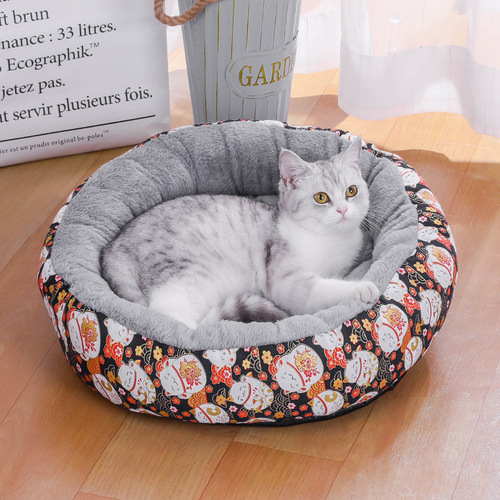 Internet celebrity egg tart cat house cat house available for all seasons pets summer warm dog house cat supplies summer mat cat bed