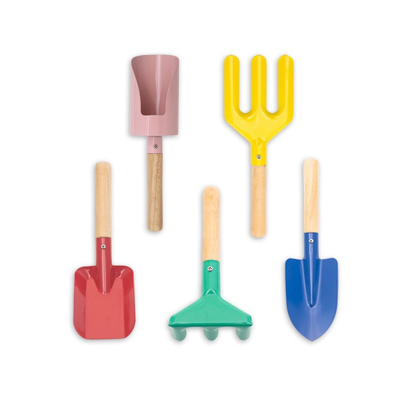 Herramientas de plantación y cultivo al aire libre, pala de mar, juguetes de plantación para niños, suministros de excavación de arena, herramientas de jardín de traje