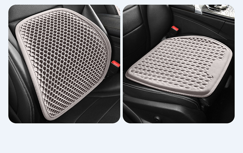 Summer Car Lumbar Support Gel Main Driver's Seat Lumbar Support Back Cushion Breathable Car Lumbar Cushion Lumbar Support Lumbar Pillow for Long Periods of Sitting