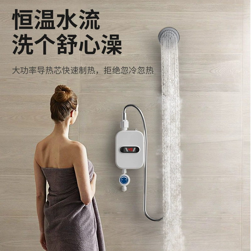 Кросс-бордер Amazon Speed Heat Маленький нагреватель воды Hennaзтиан? (оригинал: Small Hennatarian Heating Electric Water Heater Shower Shower Set Spot)