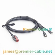 USB��ӡ�C�B�Ӿ��DHosiden4Pin+USB-C�ͺϽӿڹ��I�������Դһ�w