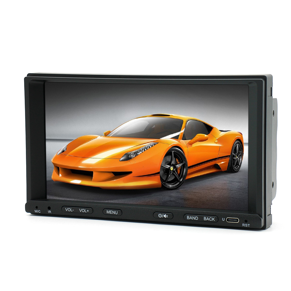 Reproductor multimedia para coche inteligente con navegador GPS Android tipo C universal para dispositivos de 7 pulgadas con botones Nissan