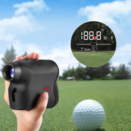 inorm Outdoor Handheld Laser Rangefinder Telescope Golf Engineering Rangefinding, Elevation Measuring, Angle Measuring, Velocity Measuring