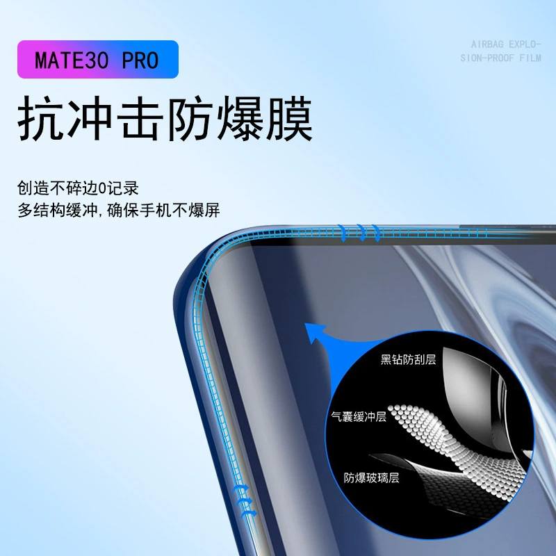 Защитное стекло для мобильного телефона Huawei Mate60pro, полное экранное защитное стекло p70pro, полное закалённое стекло, антиподглядывающая пленка, заводская пленка
