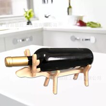 �¿� Wooden beagle wine rackľ�ƶ����Ƽ�С¹С��Ȯ��Ƽ���