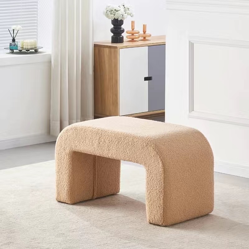 밀크티 컬러 램스울 스타일 - 인기 상품 재입고