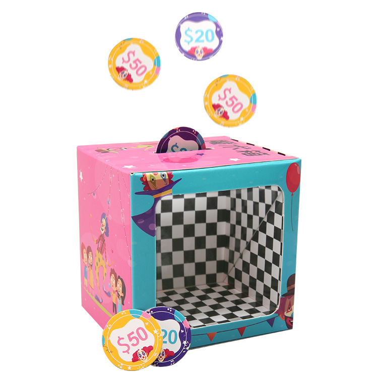 Diversión infantil pequeña invención Tecnología pequeña producción hecha a mano DIY magia alcancía STEAM Ciencia Educativa y educación juguetes pequeños