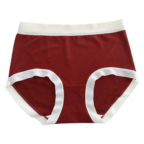 8397 Dream Pants 2.0 Cream Brushed Cashmere Simple Seamless Mid-High Waist Underwear Autumn and Winter Briefs for Women