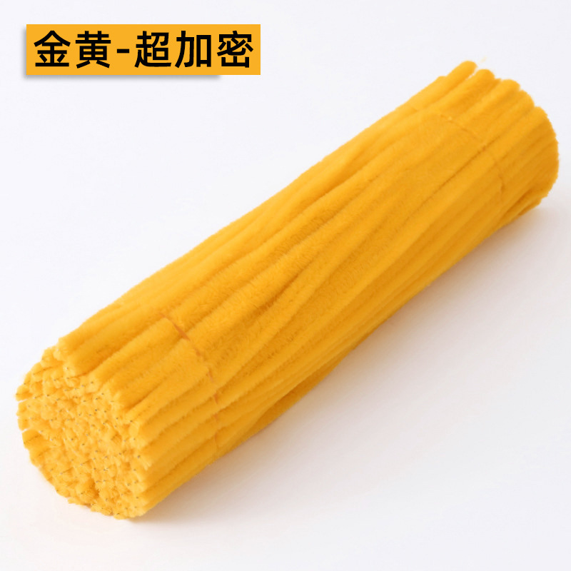 Varilla de torsión colorida súper densa hecha a mano fabricante de material de bricolaje al por mayor varilla de torsión de macarons hecha a mano en negrita para niños