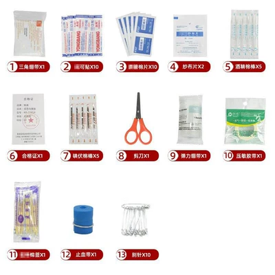 Other Automotive Safety Supplies First Aid Kit, Outdoor Travel