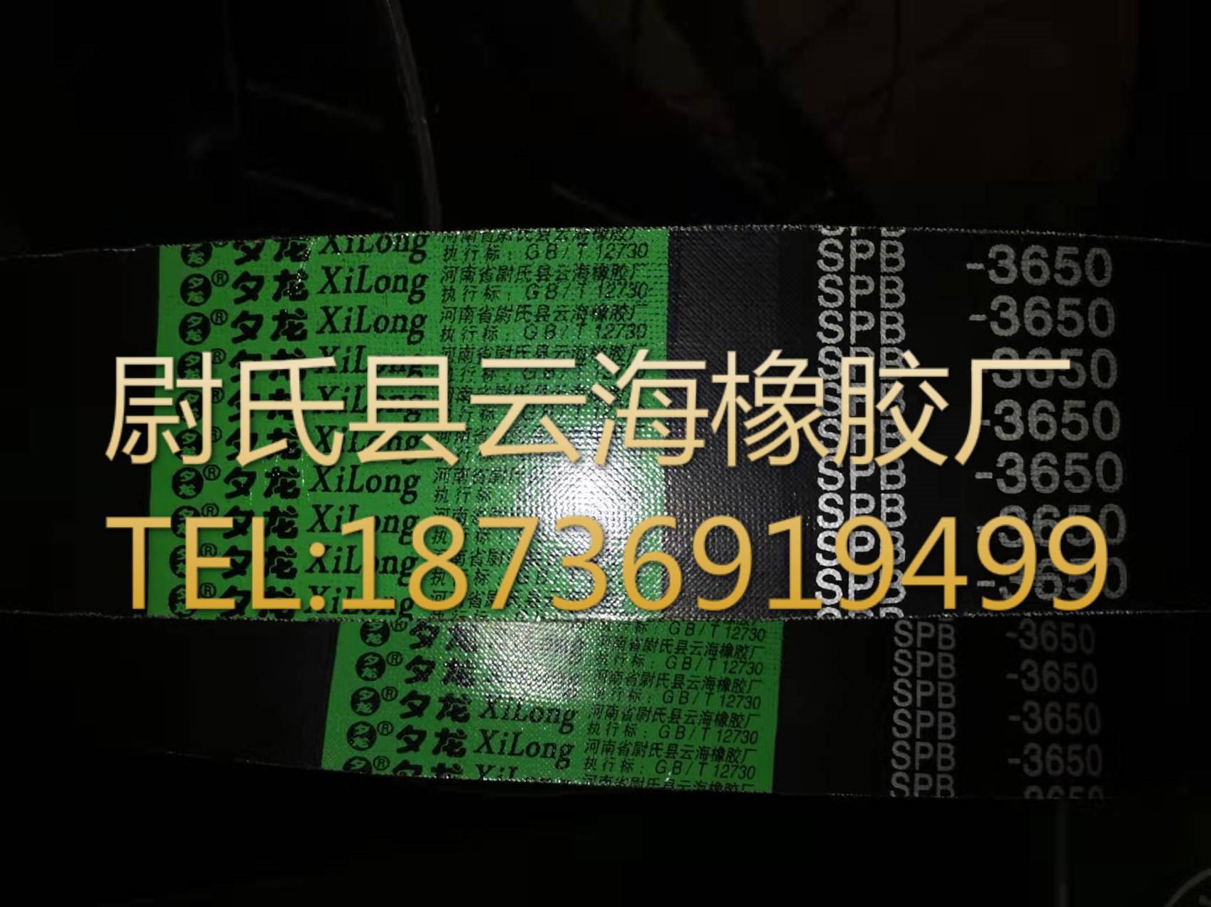 SPB联组3650mm窄V联组带 SPB联组三角带 机械设备用三角带