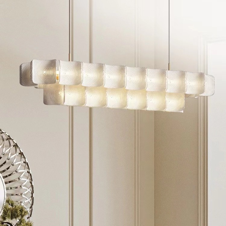 Lámparas de bar del restaurante del viento del estilo japonés de estilo guía de la mesa de diseño de lámparas de viento de la sala de estar Zen ultra largo