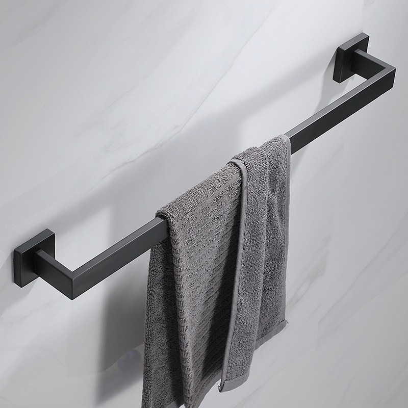 Barra de toalla transfronteriza 304 barra de toalla de acero inoxidable gancho de toalla de baño gancho de toalla de baño moderno y minimalista