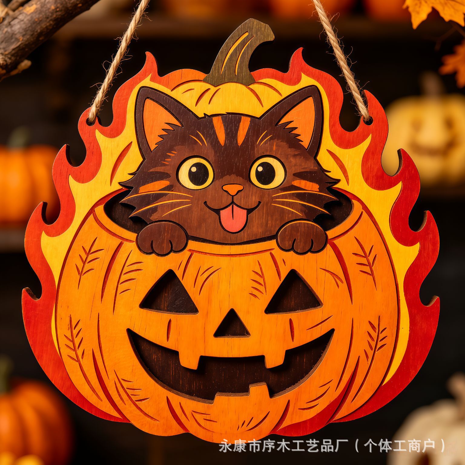 Castillo de calabazas de Halloween89