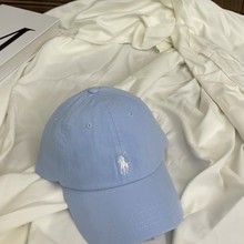 拉夫帽子RL透气小马标棒球帽男女鸭舌帽遮阳帽POLO小马帽防晒成人