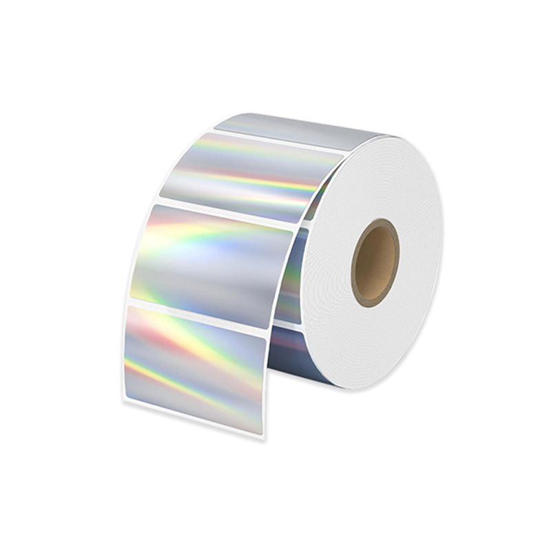 Etiqueta de plata láser térmica transfronteriza de Amazon Etiqueta adhesiva de sellado Etiqueta reflectante Etiqueta adhesiva impermeable holográfica Personalización image 11