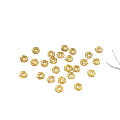 Zərgərlik ara hissələri – S925 Silver Gold Plated Straight
