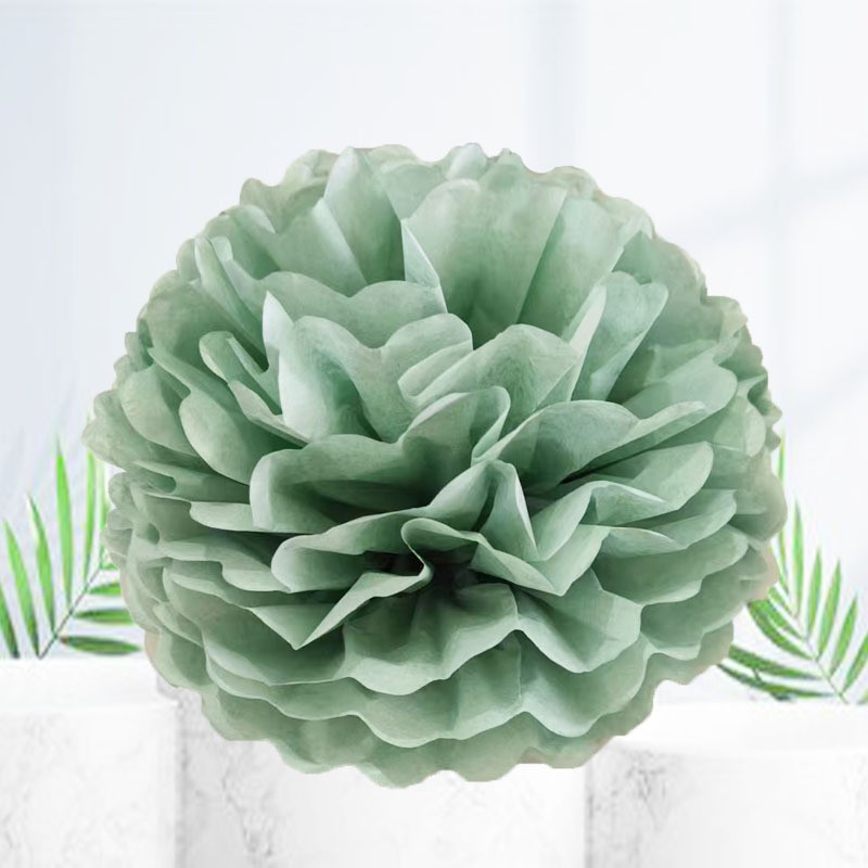 Boda de boda 4 pulgadas 10cm peonía bola de papel de flores decoración de fiesta de cumpleaños bola de flores 4 pulgadas Europa y América props de decoración image 46