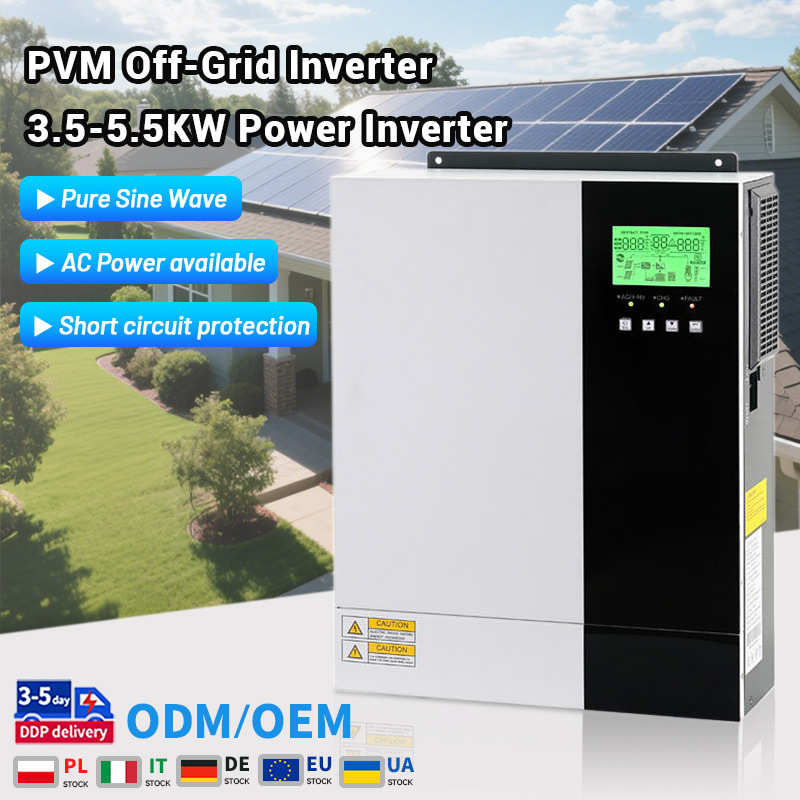3.5KW 5.5KW Power 48V Off Grid Mppt Pure Sine Wave Inverter