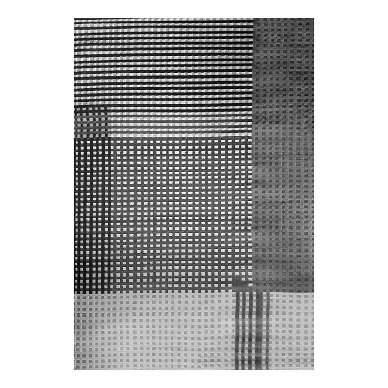 Fábrica de origen alfombra de sala de estar doméstica dormitorio antisucio fácil de cuidar sofá mesa de té alfombra de cama alfombra estudio piso redondo