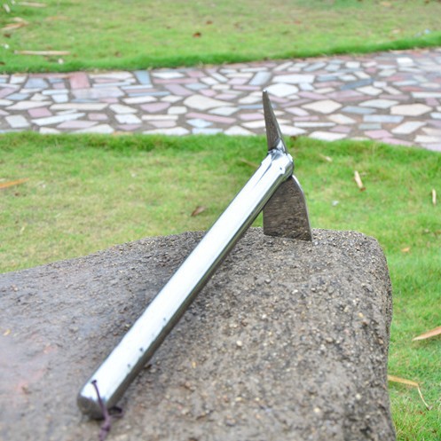 户外锄农具种菜农用锄 翻地开山园艺锄头耙 镐锄不锈钢小锄头工具