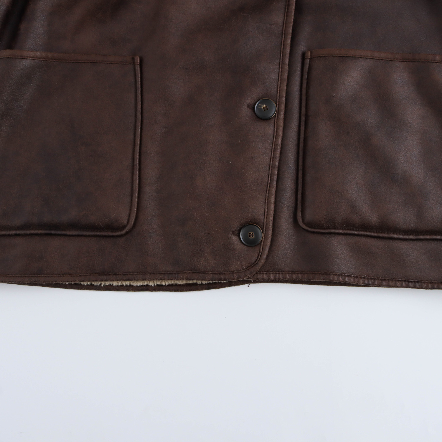 Women's Reversible Lapel Jacket Single-breasted Long-sleeved Coat_voghion.com