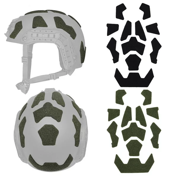 Cross-border Amazon FAST helmet accessories tactical helmet Velcro wool surface adhesive modified helmet cloth helmet