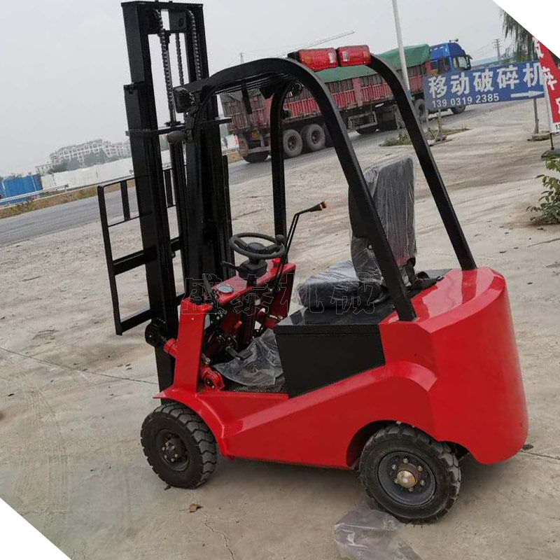 全电动搬运车 电动托盘搬运车 电动叉车四轮座驾式电动叉车堆高车