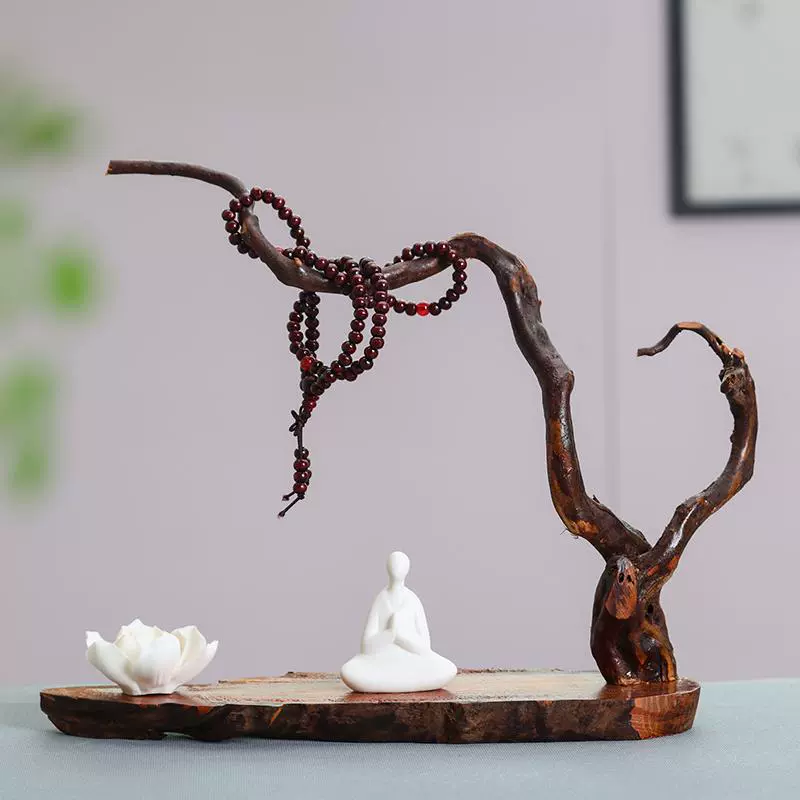 Новый чайно-стильный Zen корень резьба ремесла, деревянная упаковка для чая, комната, ТВ-стойка, крыльцо, персонаж, мягкое декорирование