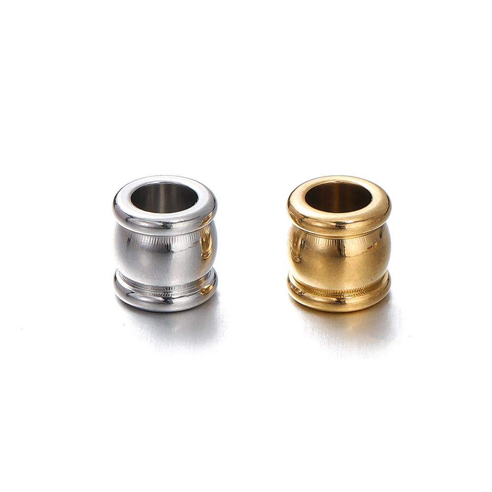3g Weight Beads Jewelry Making Type DIY Jewelry Accessories Classification 10 PCS/Package Quantity 304 Stainless Steel Material Solid Color Pattern Plating Design Simple Style, Classic Style Style 10 PCS/Package 304 Stainless Steel Solid Color DIY Jewelry Accessories Beads 6
