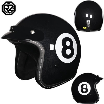 Safety Helmet for Men and Women, 3C, Motosiklet kaskı (dəbilqə) - black-8-m