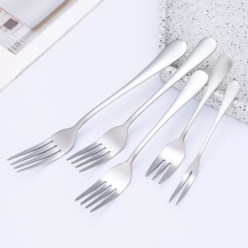 1010系列加厚不锈钢西餐餐具叉子牛排叉甜品叉水果叉酒店用品礼品