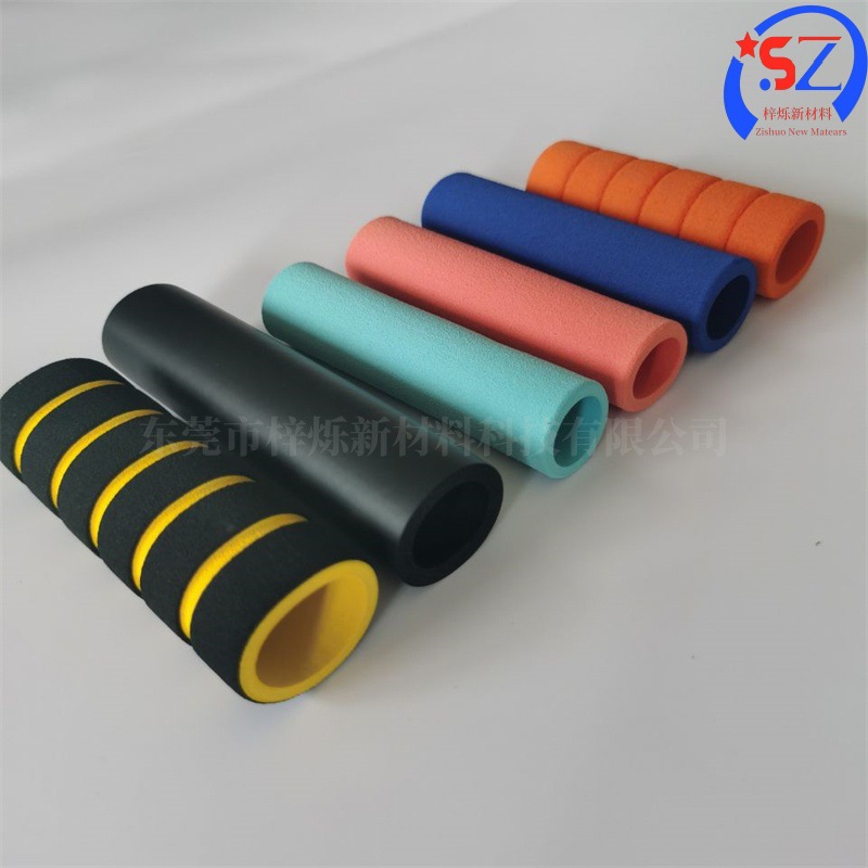 健身机械扶手防滑吸汗手把套 nbr橡塑海绵保温管套 撕不破管套管