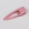 Simple and cute candy -colored duckbill side holding bangs top clip a word clip girl Korean ins hair accessories