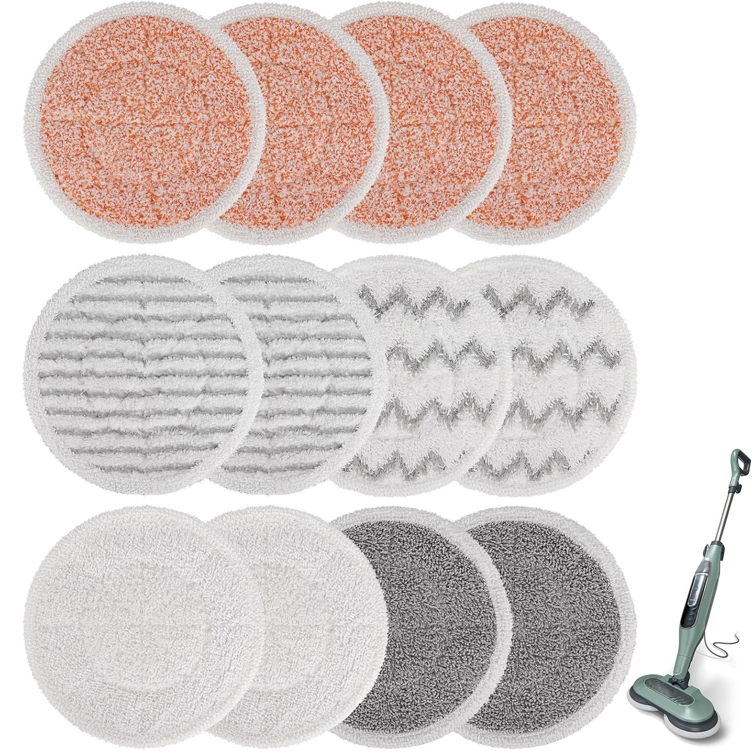 适配shark蒸汽拖把布抹布S7000 S7201 S8001拖布垫子配件跨境代发