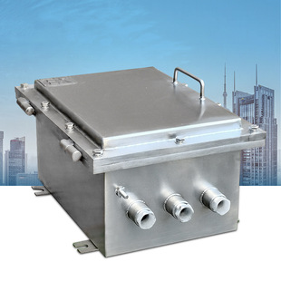 Stainless Steel Explosion-Proof Wiring Distribution Box Switch Box Power Supply Maintenance Box Lighting Power Control Box Ip65 Iibt4