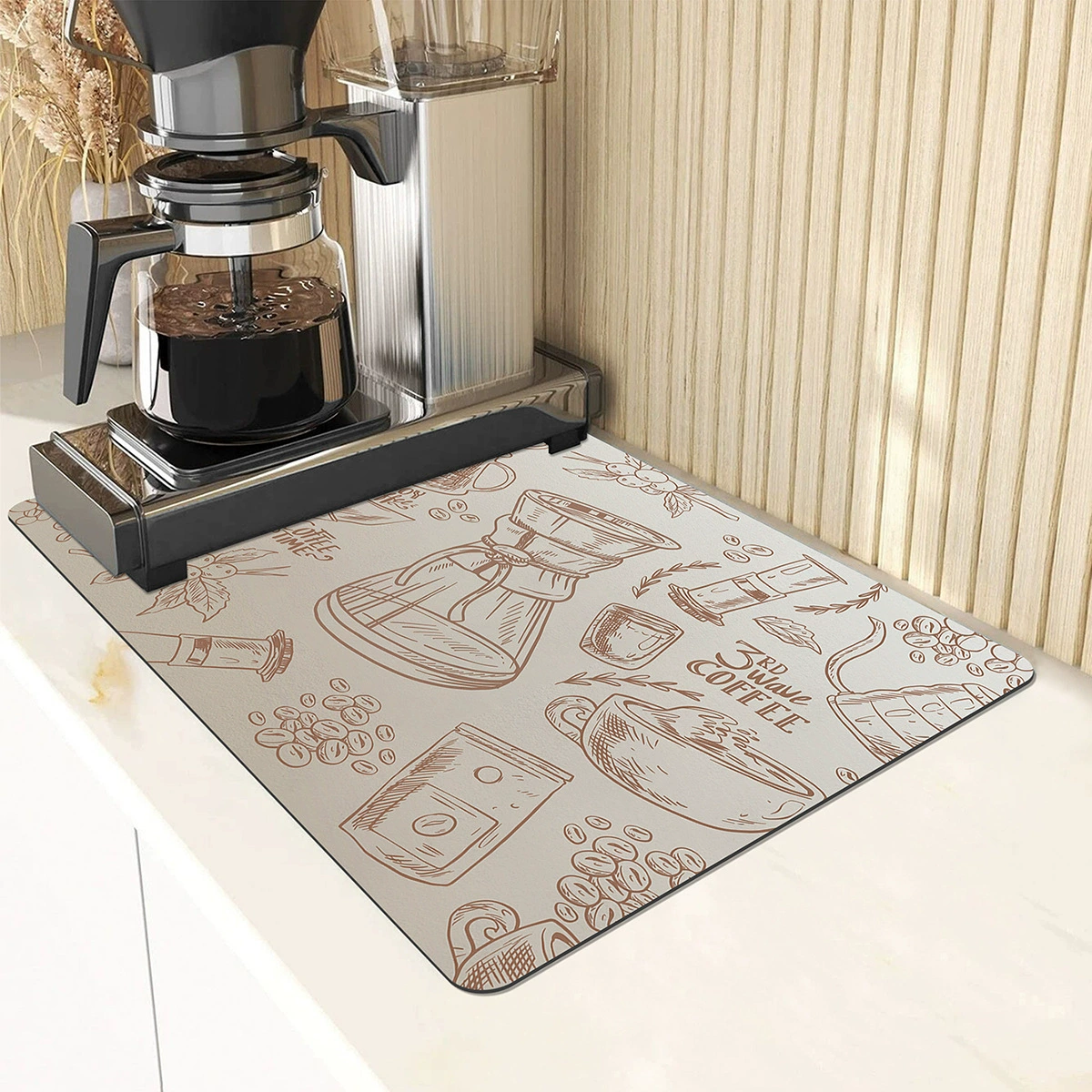 Сушильная полка, кофемашина с быстрой сушкой, впитывающая влагу, без упоминания маркетплейсов, оптовая продажа