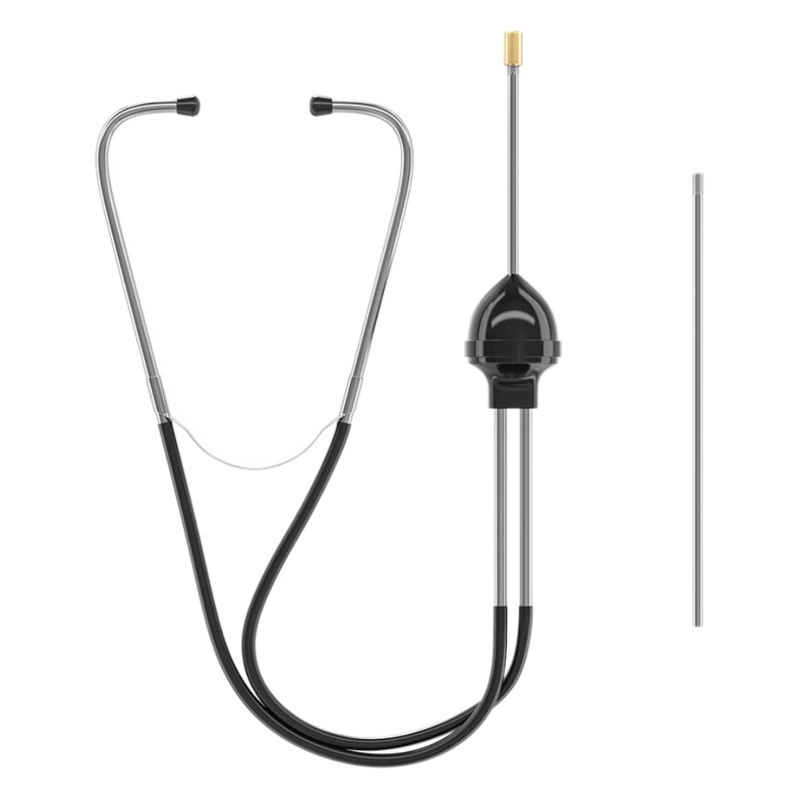 Цилиндрический стетоскоп из нержавеющей стали, шумовой стетоскоп, автомобильный ненормальный звуковой Диагностический прибор CY06010