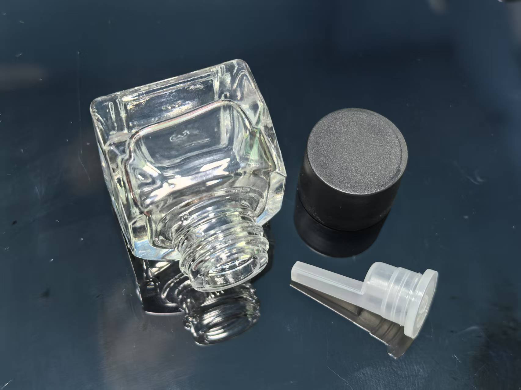 투명, 정사각형 모서리 10m(320개/상자), 스프레이 컬러 인쇄 가능