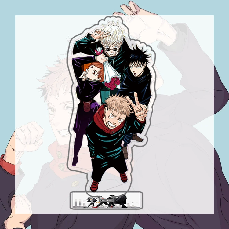Acrylic Jujutsu Kaisen, double-sided keychain