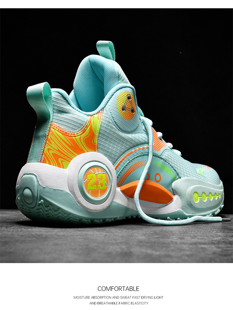 Nieuwe basketbalschoenen 2023, Leisure Youth Mesh, Professionele praktische voetbalschoenen voor studenten, Phantom sportschoenen voor heren en dames_voghion.com